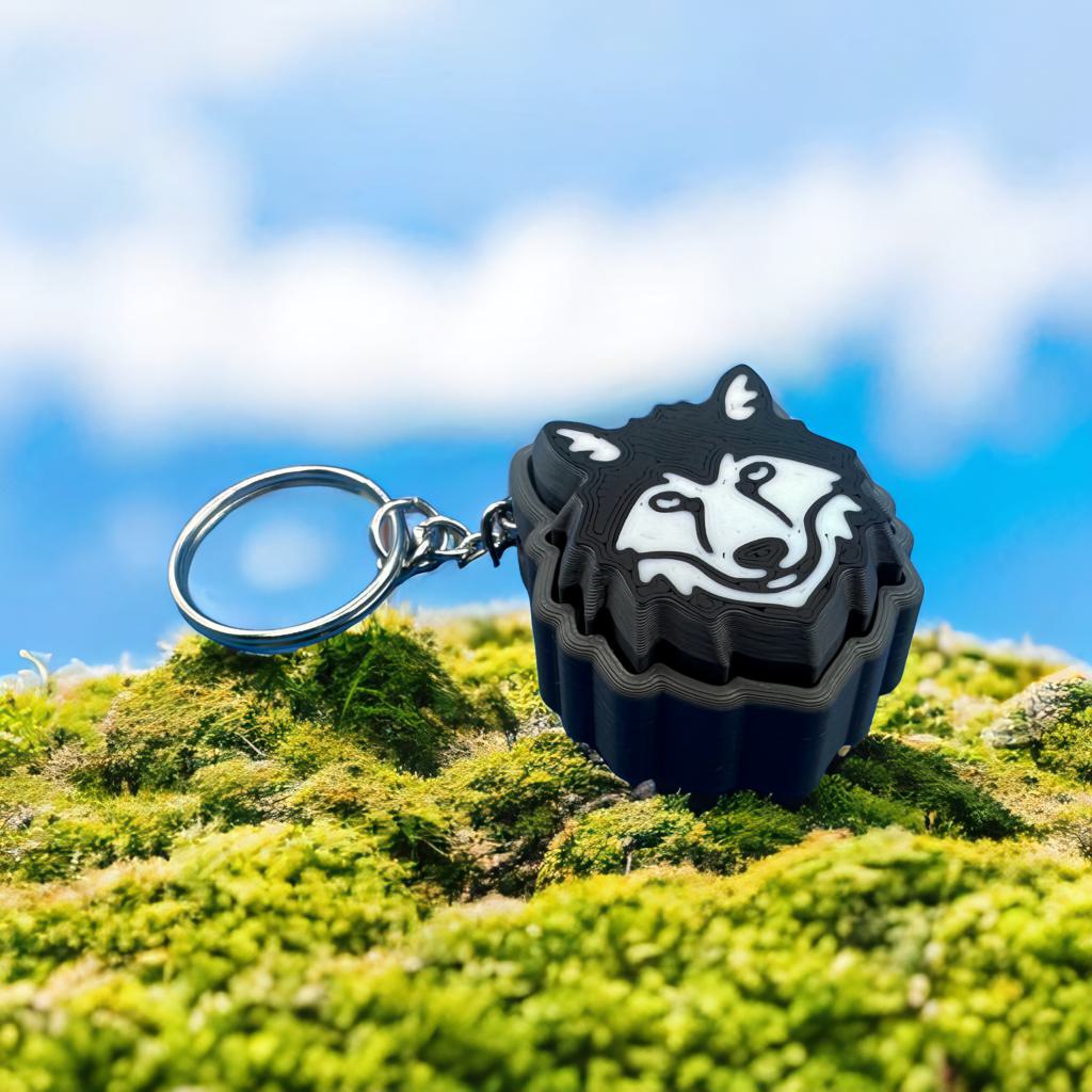 Wolf fidget clicker