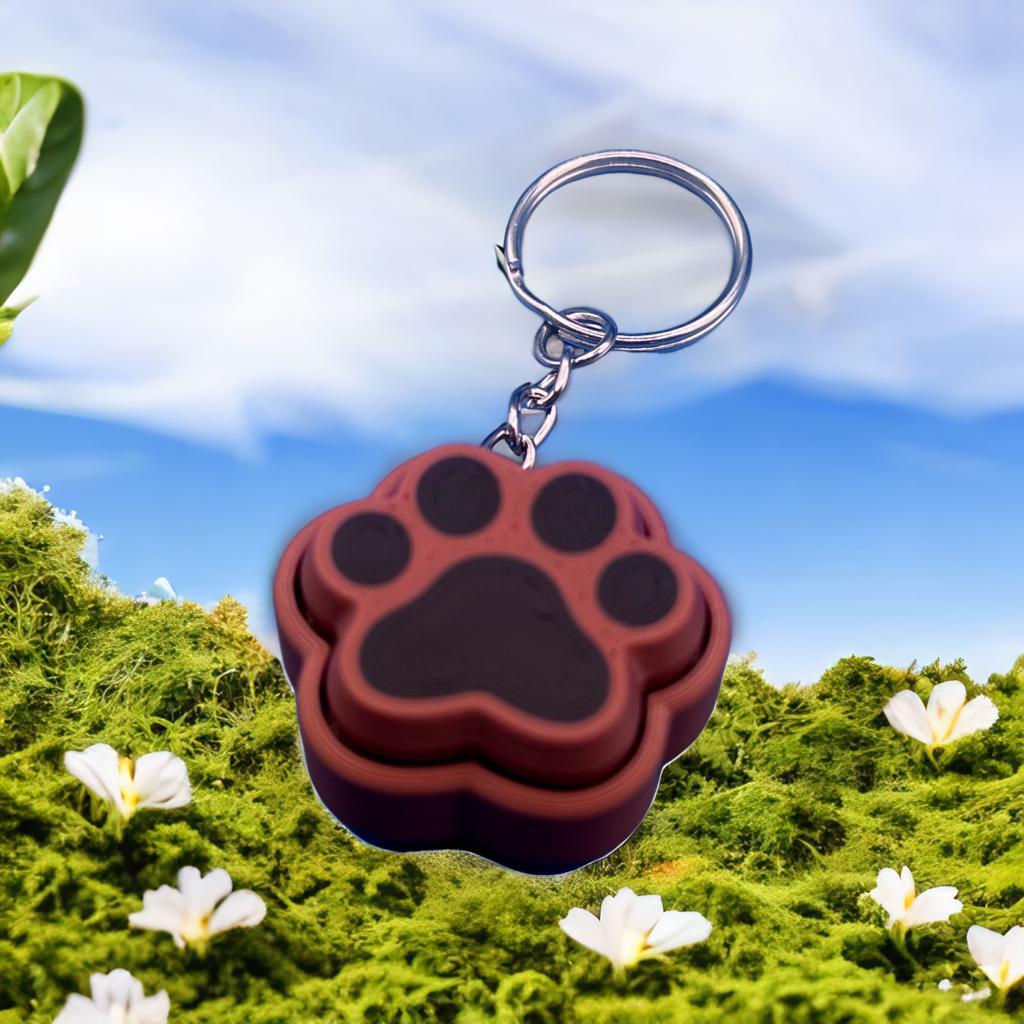 Paw fidget clicker