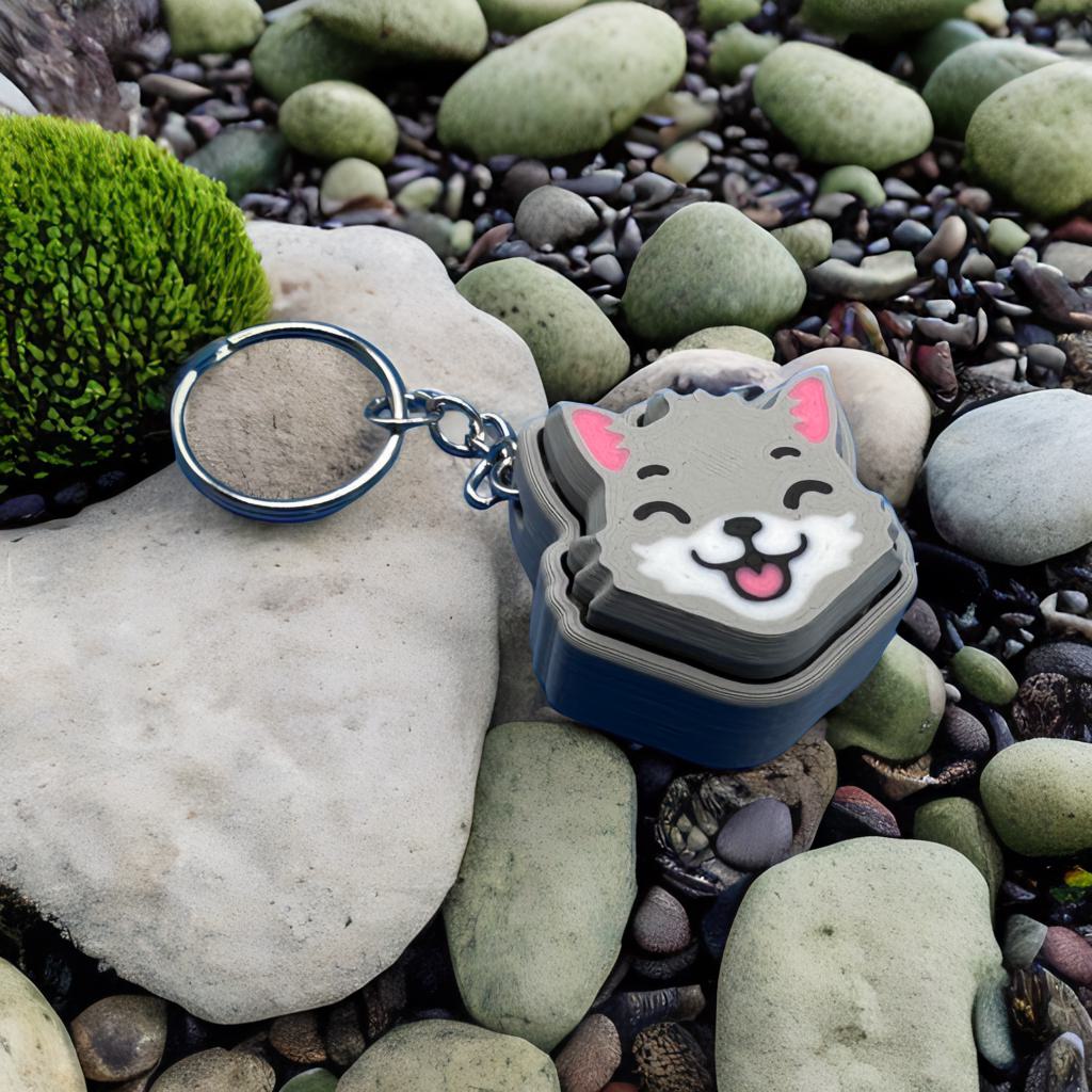 Wolf fidget clicker